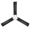 Westinghouse Alta Vista 52" 3-Blade Matte Black Indoor Ceiling Fan w/Dimmable LED 7205900